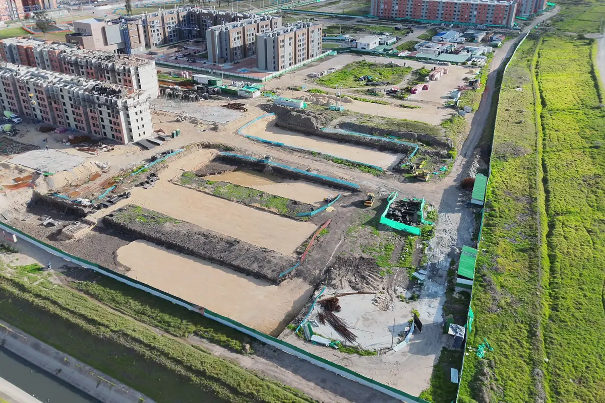 Foto del proyecto Rosa Violeta en avance de obra junio de 2026