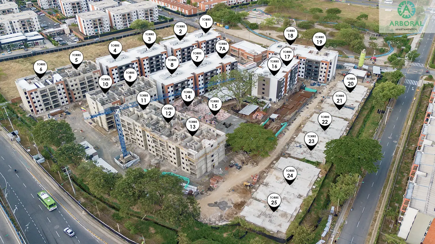 Foto del proyecto Arboral en avance de obra julio de 2026