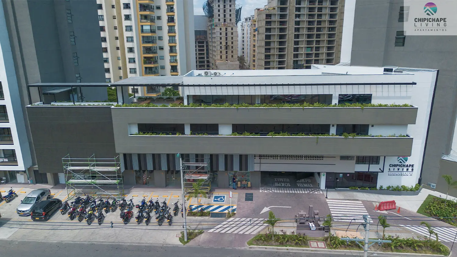 Foto del proyecto Chipichape Living en avance de obra julio de 2026