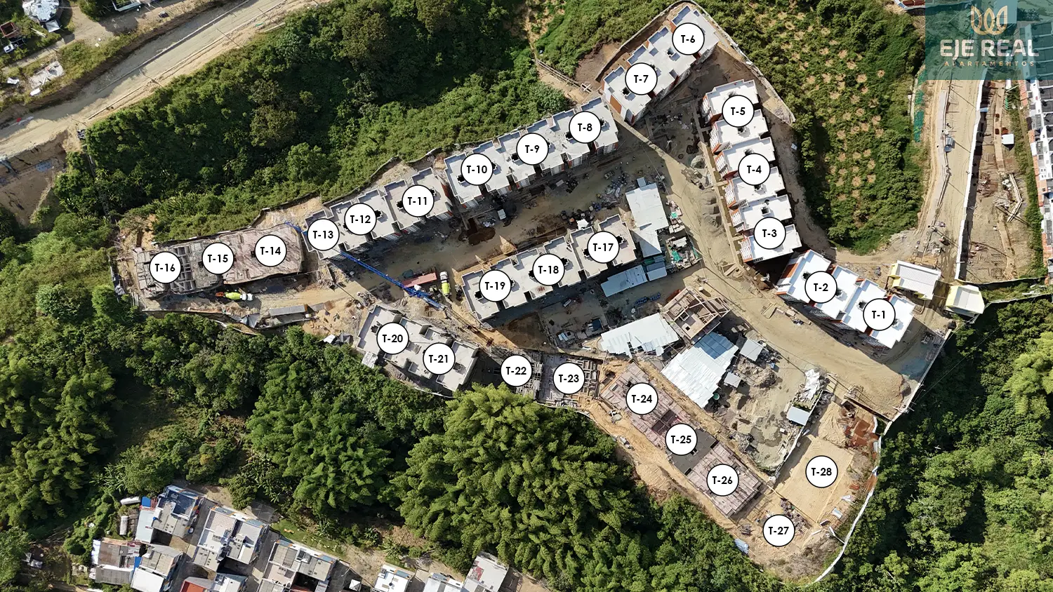 Foto del proyecto Ejereal en avance de obra julio de 2026