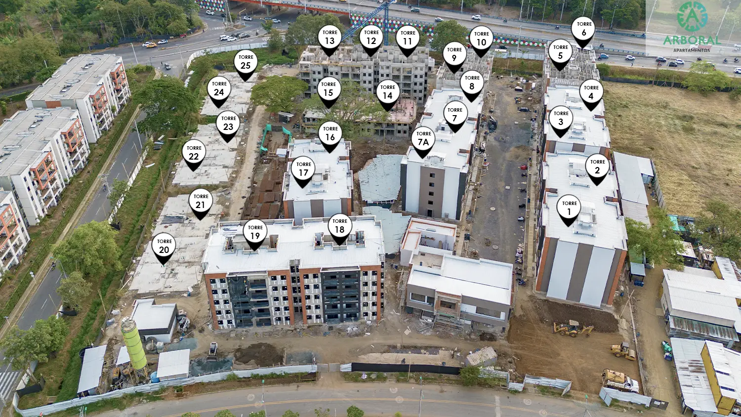 Foto del proyecto Arboral en avance de obra julio de 2026