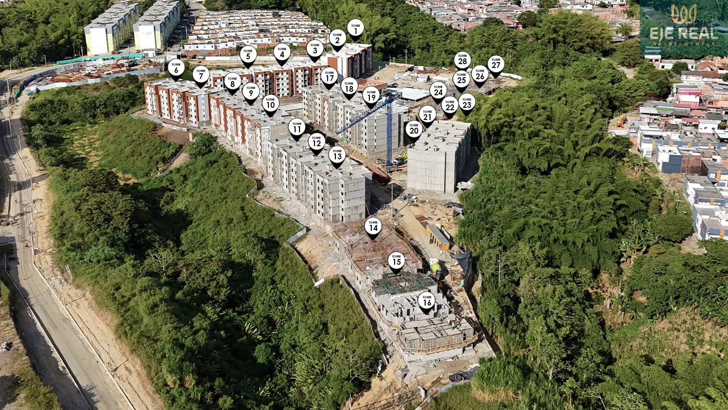 Foto del proyecto Ejereal en avance de obra julio de 2026