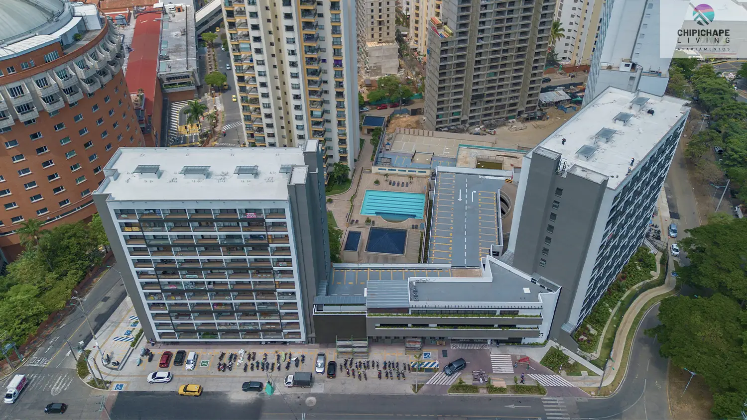Foto del proyecto Chipichape Living en avance de obra julio de 2026