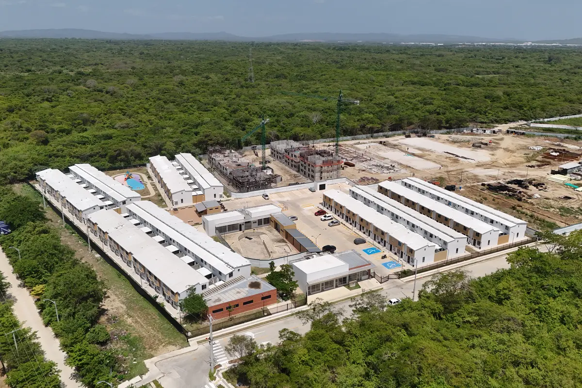 Foto del proyecto Casas de Portobelo en avance de obra julio de 2026