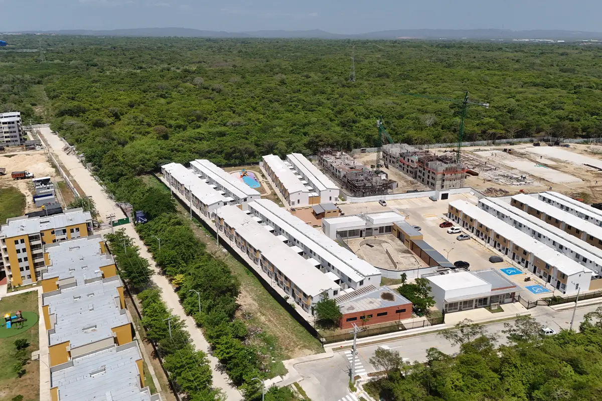 Foto del proyecto Casas de Portobelo en avance de obra julio de 2026