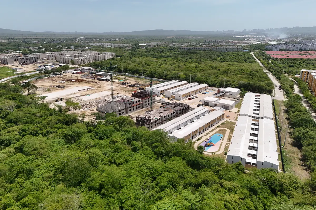 Foto del proyecto Casas de Portobelo en avance de obra julio de 2026