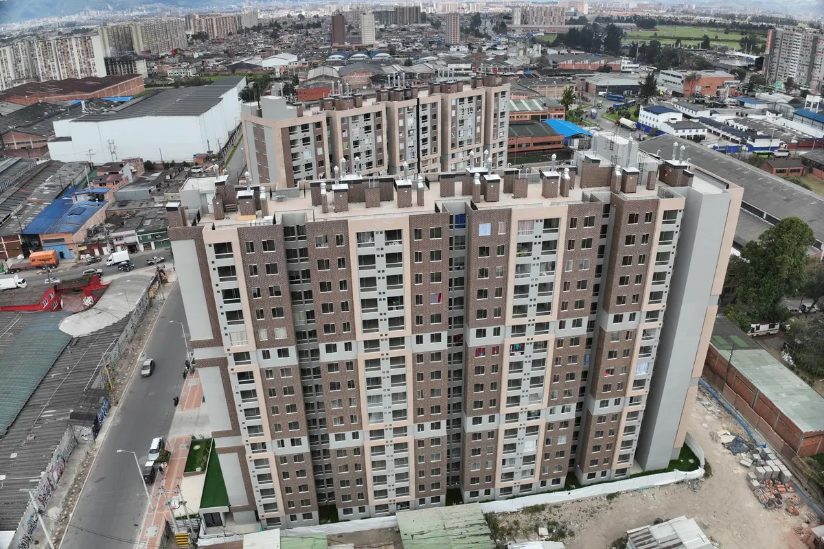 Foto del proyecto Senderos de Fontibón en avance de obra julio 2026