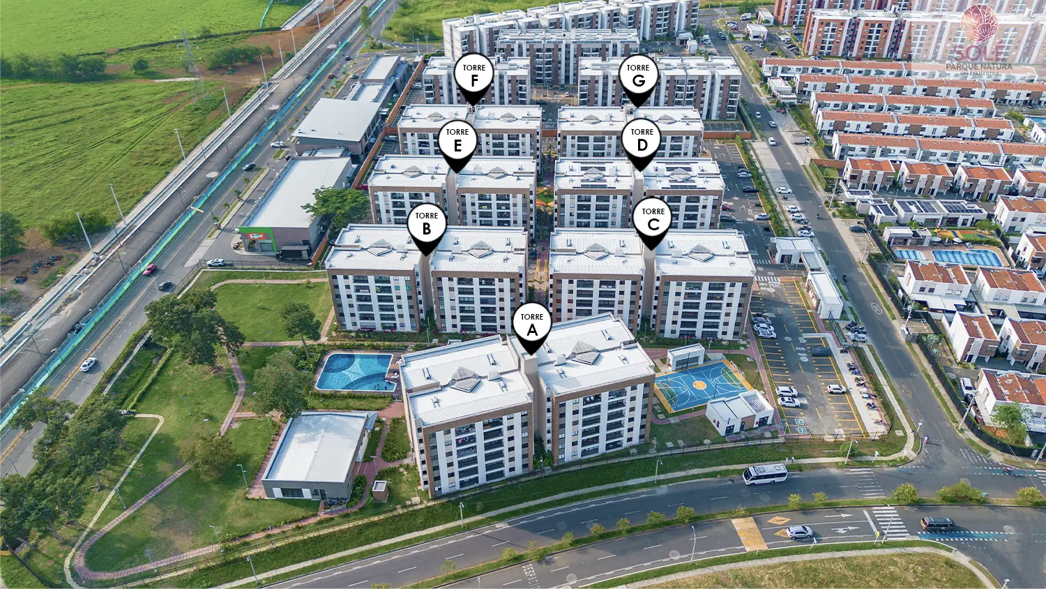 Foto del avance de obra del proyecto solé en el mes de Junio 2026