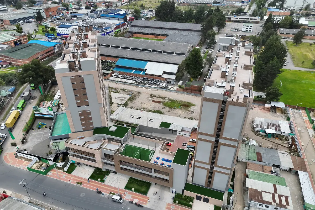 Foto del proyecto Senderos de Fontibón en avance de obra agosto 2026