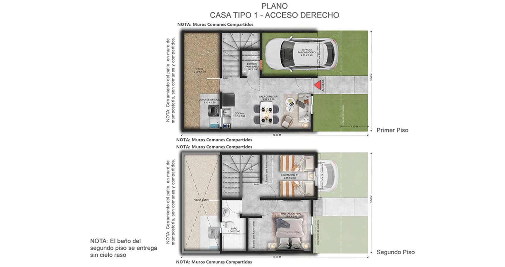 Casa Tipo 54