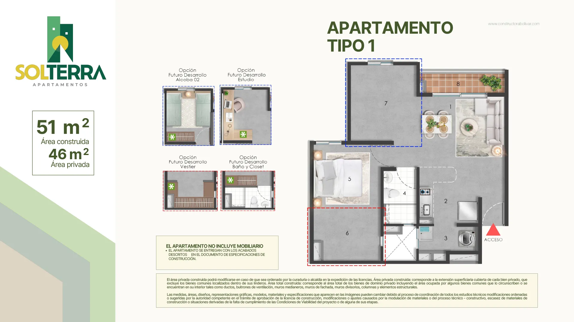 Apartamento tipo 51