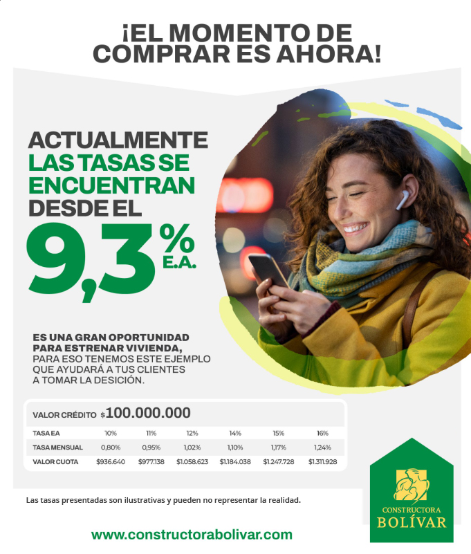 Tabla de tasas de interes