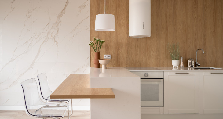 Diseño de cocina minimalista